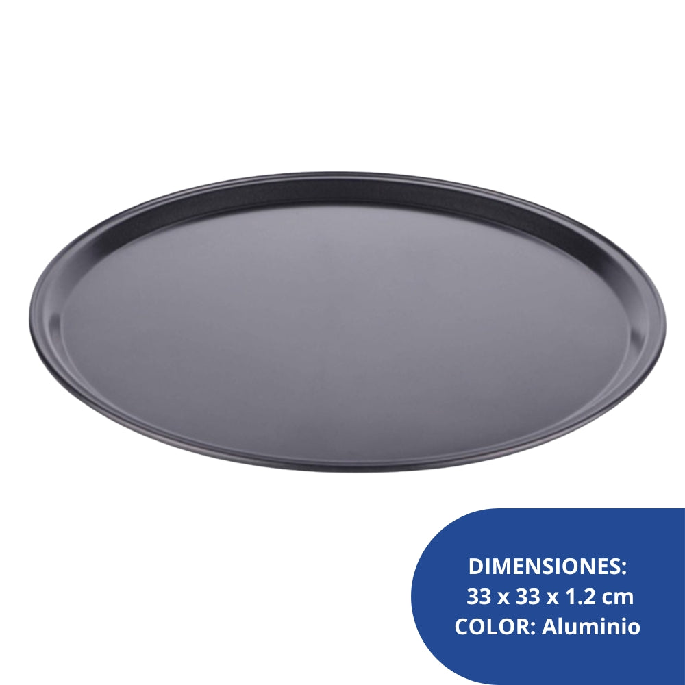 Alfa Hogar Bandeja Para Pizza Con Antiadherente 33cm