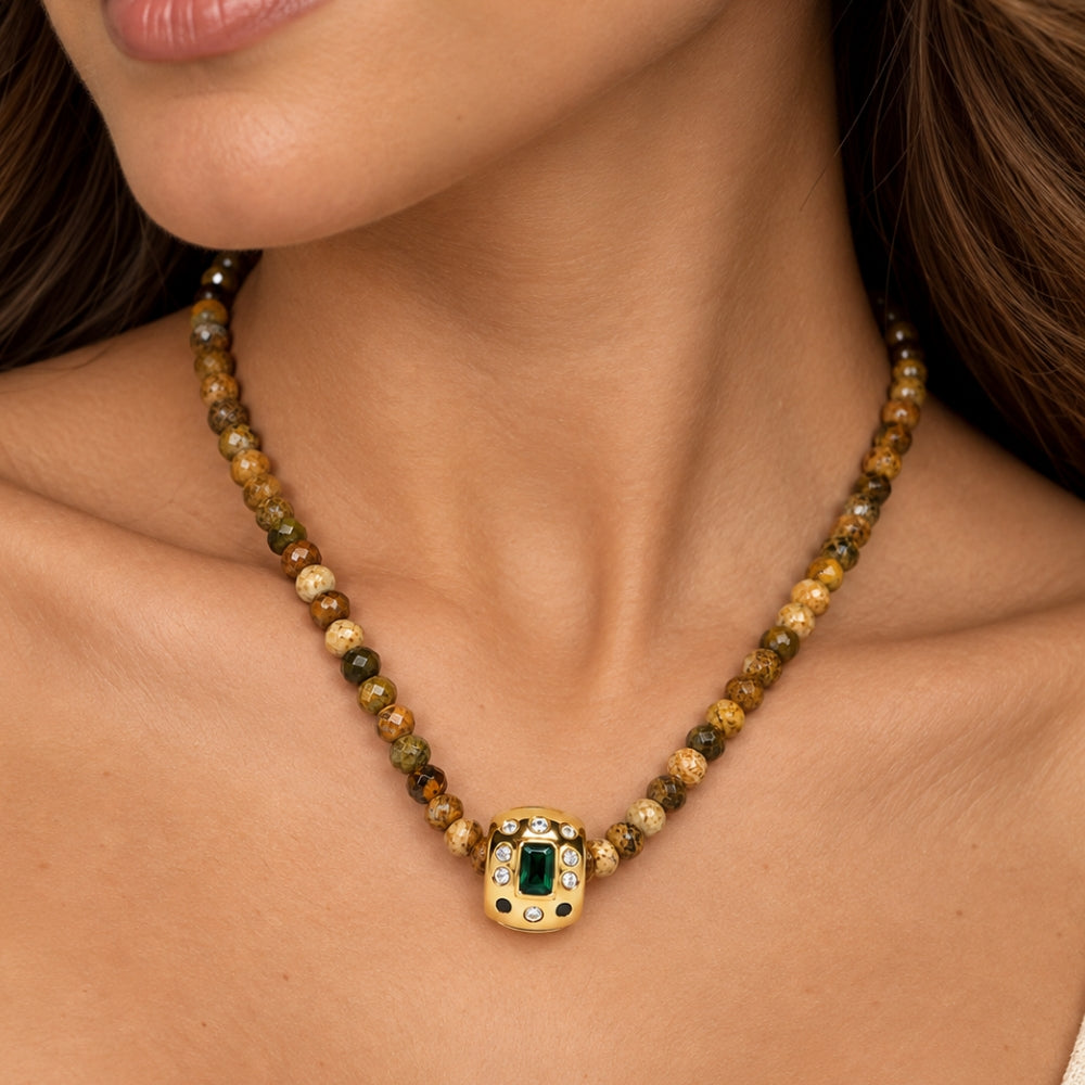 H&Co Collar Para Damas Kairos Sand