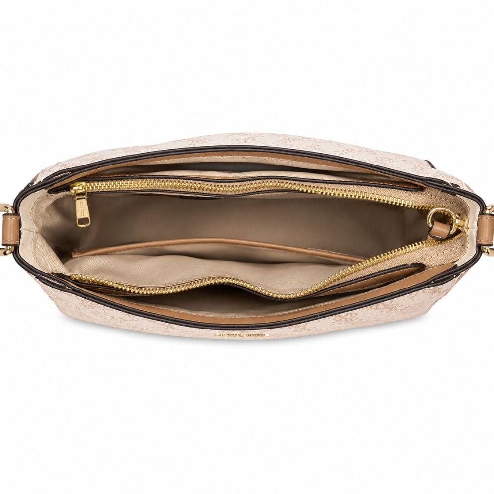 Nine West Cartera Nera Mini Powder Logo Multi