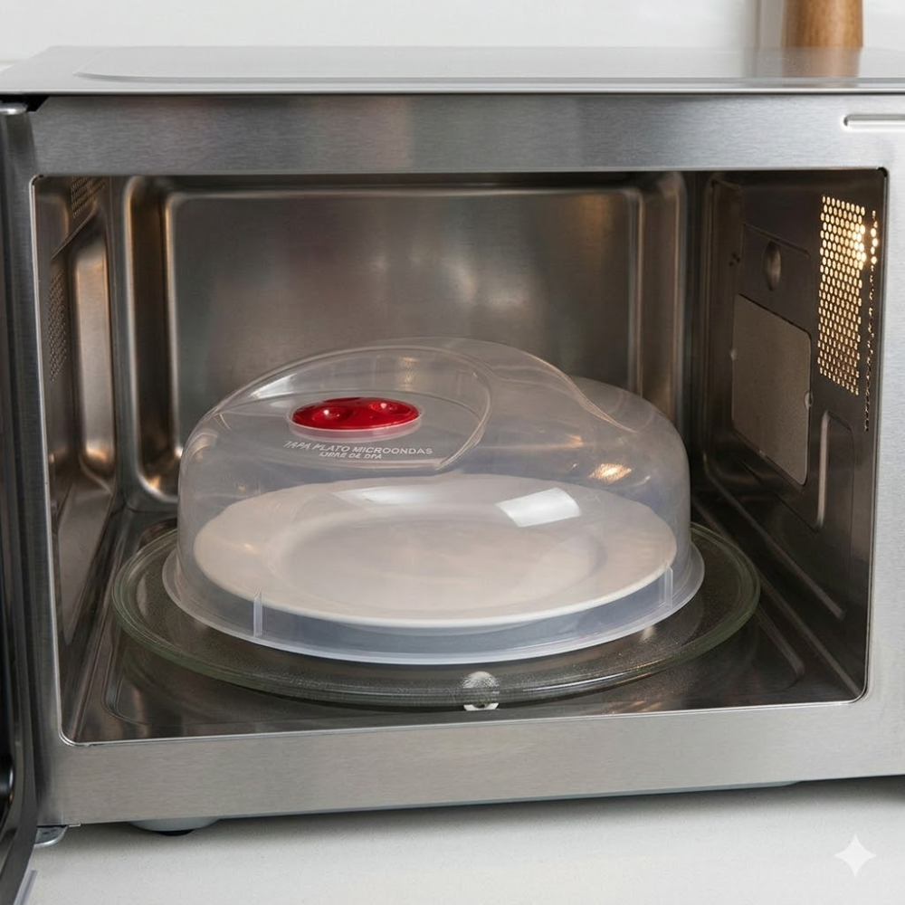 Alfa Hogar Tapa Platos Para Microondas Premium