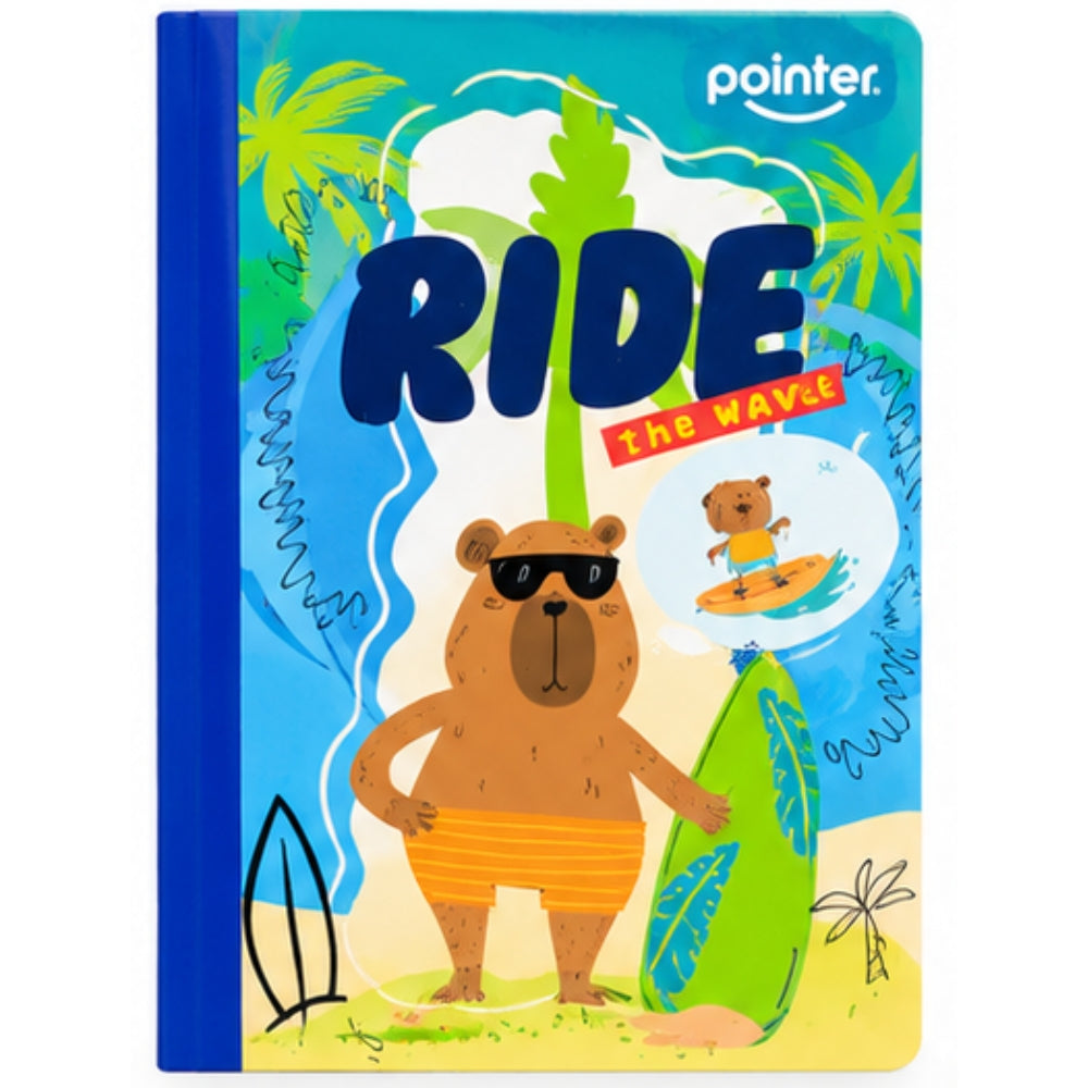 Pointer Libreta Empastada Cuadriculada Niños 100 hojas Opciones Varias