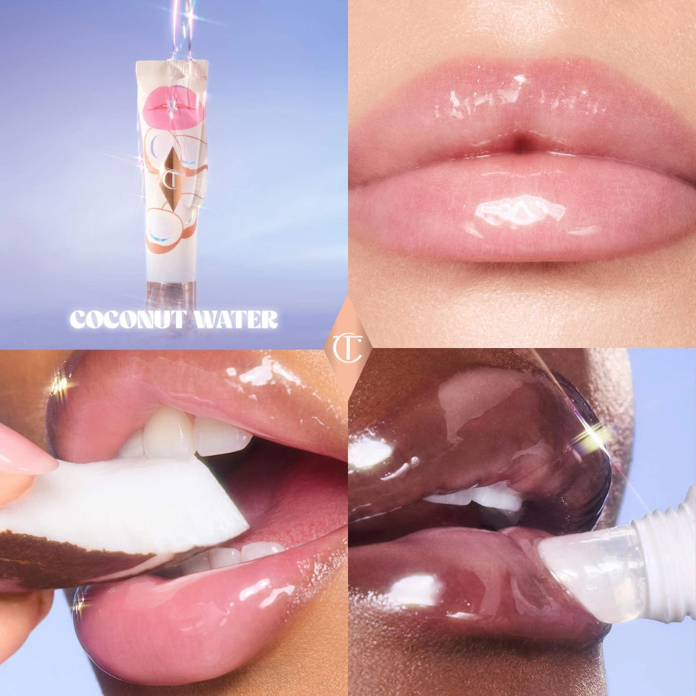 Charlotte Tilbury Unreal Lips Healthy Glow Nectar Lip Oil Coconut Water 14 mL