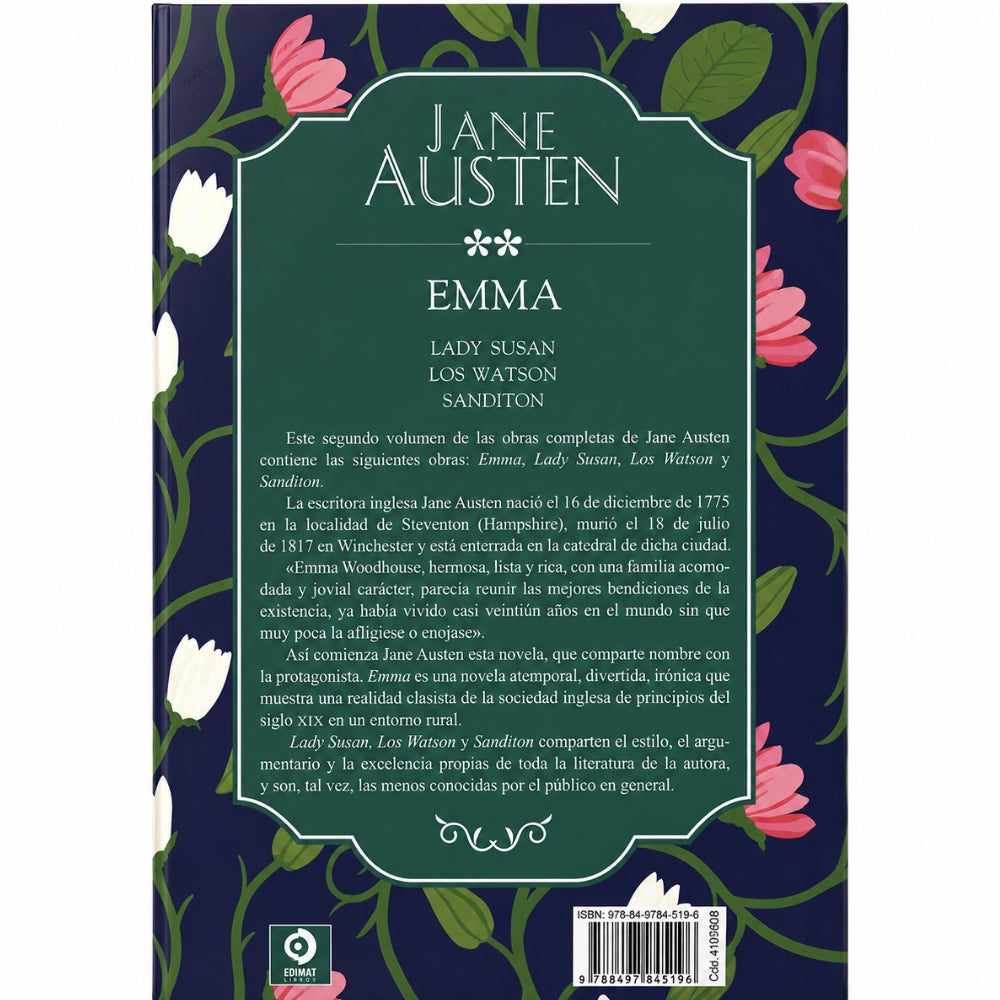 Jane Austen "Emma; Lady Susan; Los Watson Sandition"