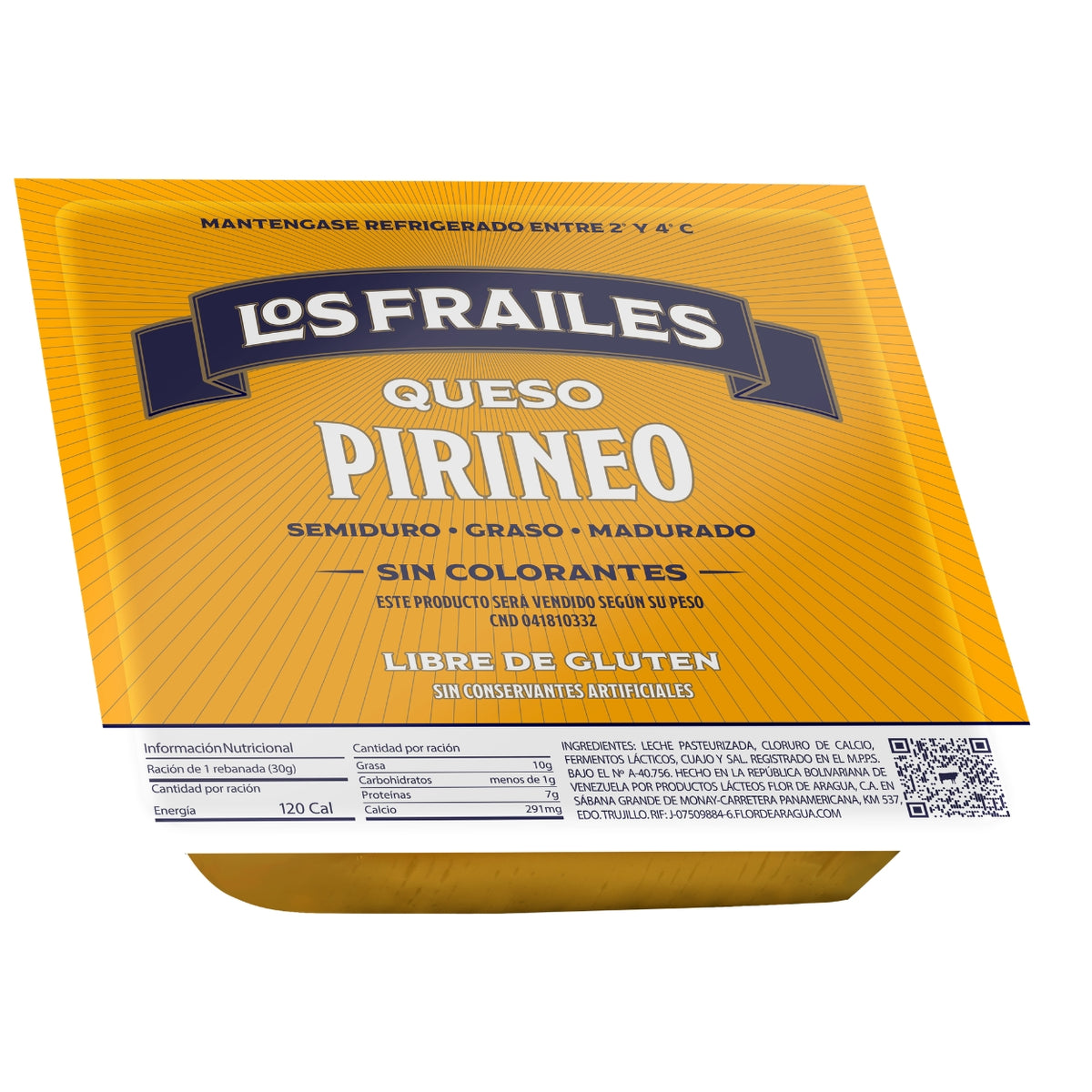 Queso Los Frailes Pirineo Porcion 16 Opciones