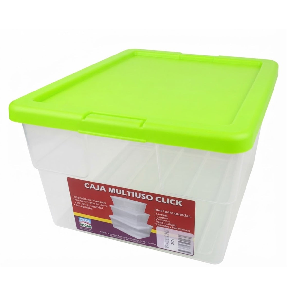 Alfa Hogar Cajón Multiusos Click 10Lt