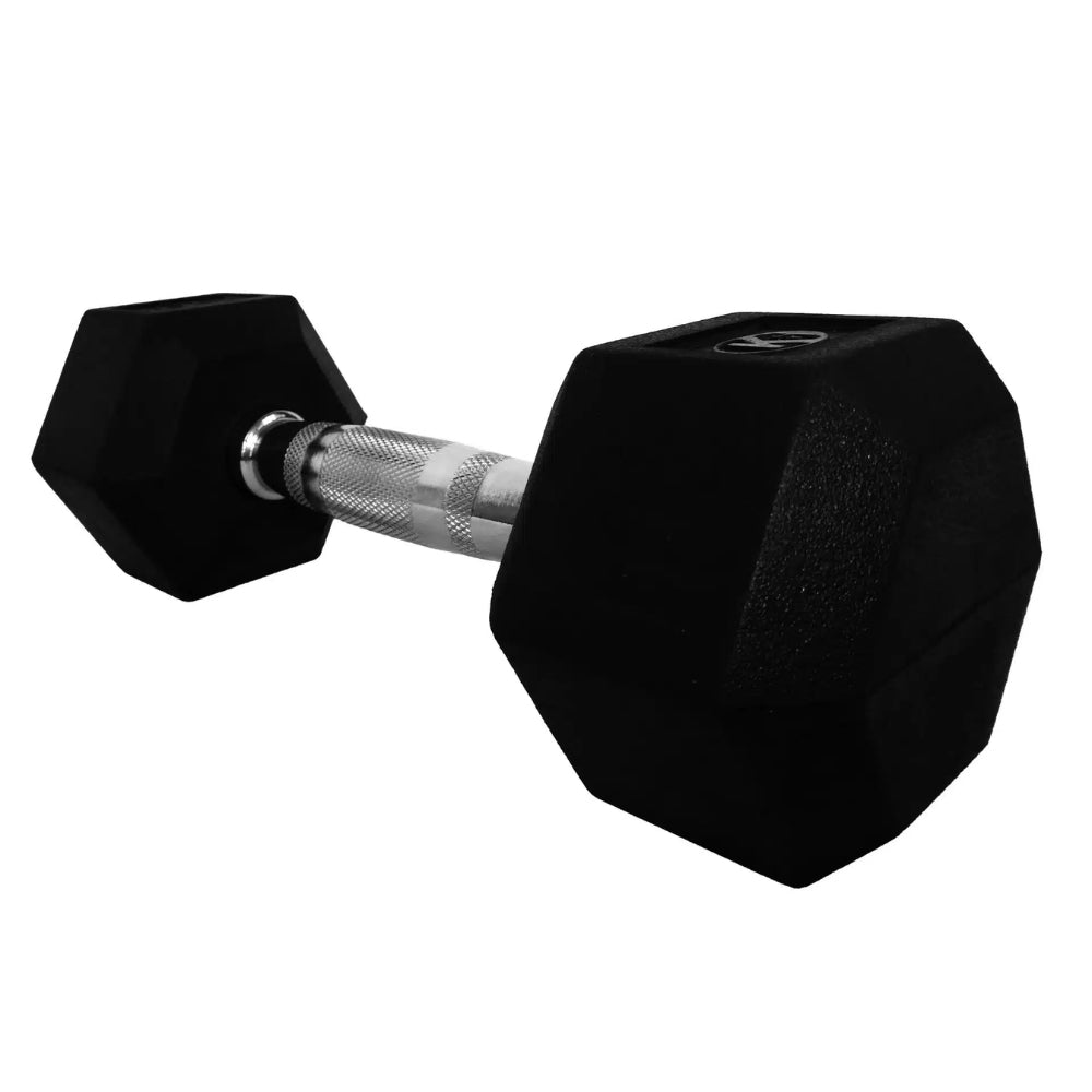 K6 Mancuerna Pesa Encauchetada Gim Hex 35Lb