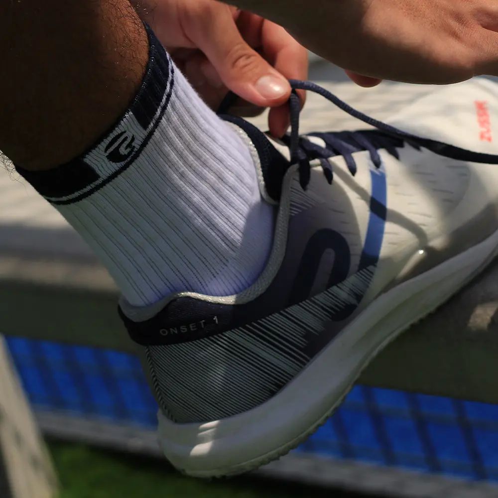 Zusset Medias Zet Para Padel Blanco/Navy 1 Par