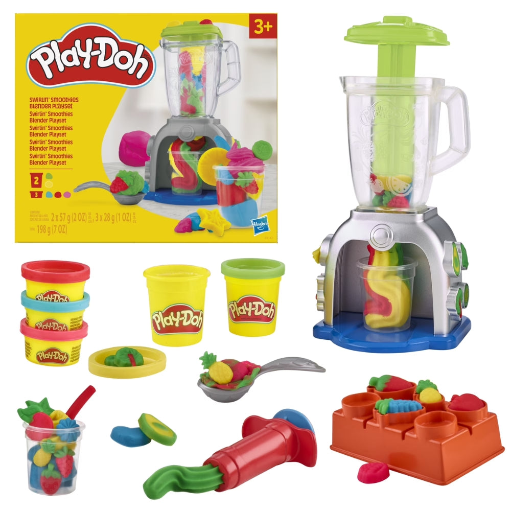 Play-Doh Kitchen Creations Licuadora De Batidos Coloridos 198gr 3+