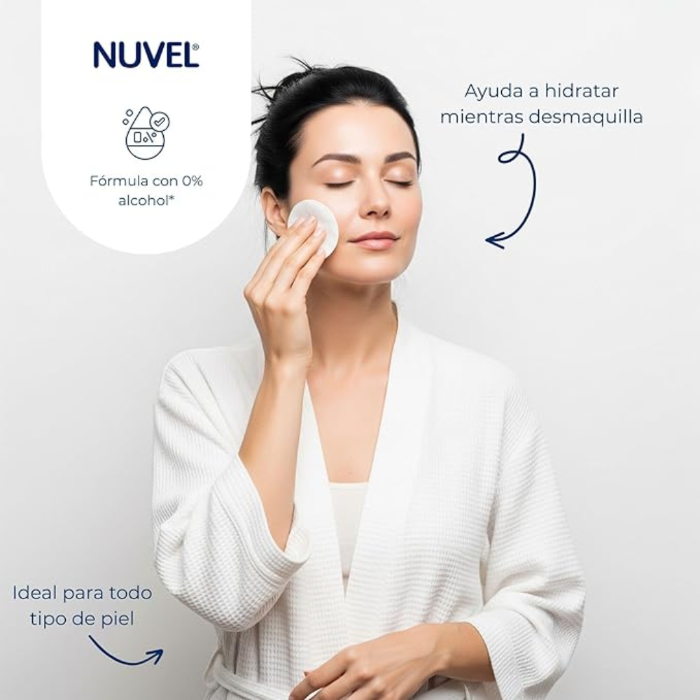 Nuvel Agua Micelar Para Todo Tipo De Piel 235ml