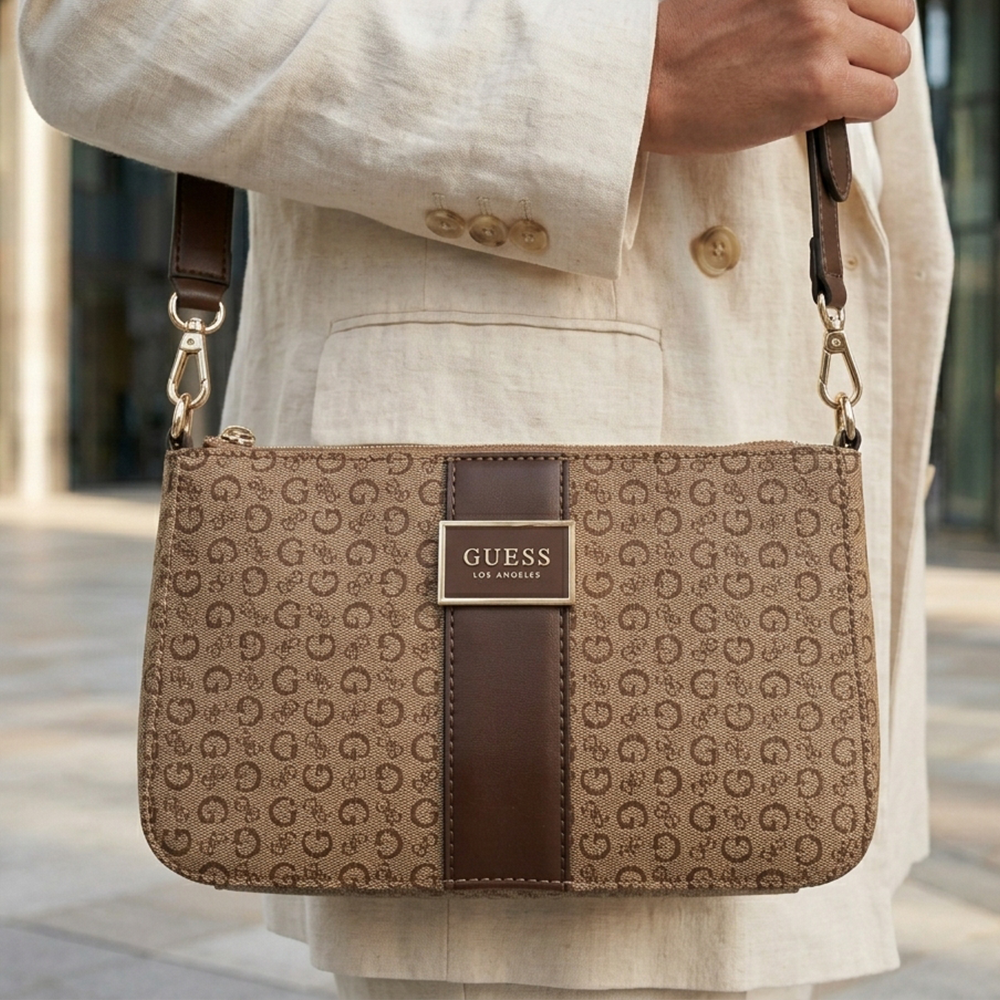 Guess Cartera Isabella Mini Walnut