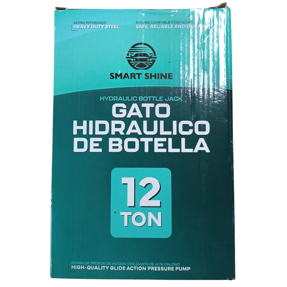Smart Shine Gato Hidráulico De Botella 12 Ton