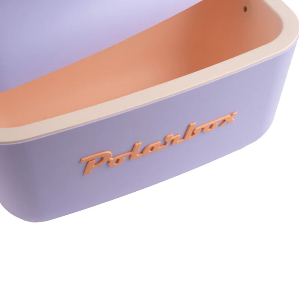 Cava Polarbox Malva/Naranja - Asa Piel Naranja 20 Litros