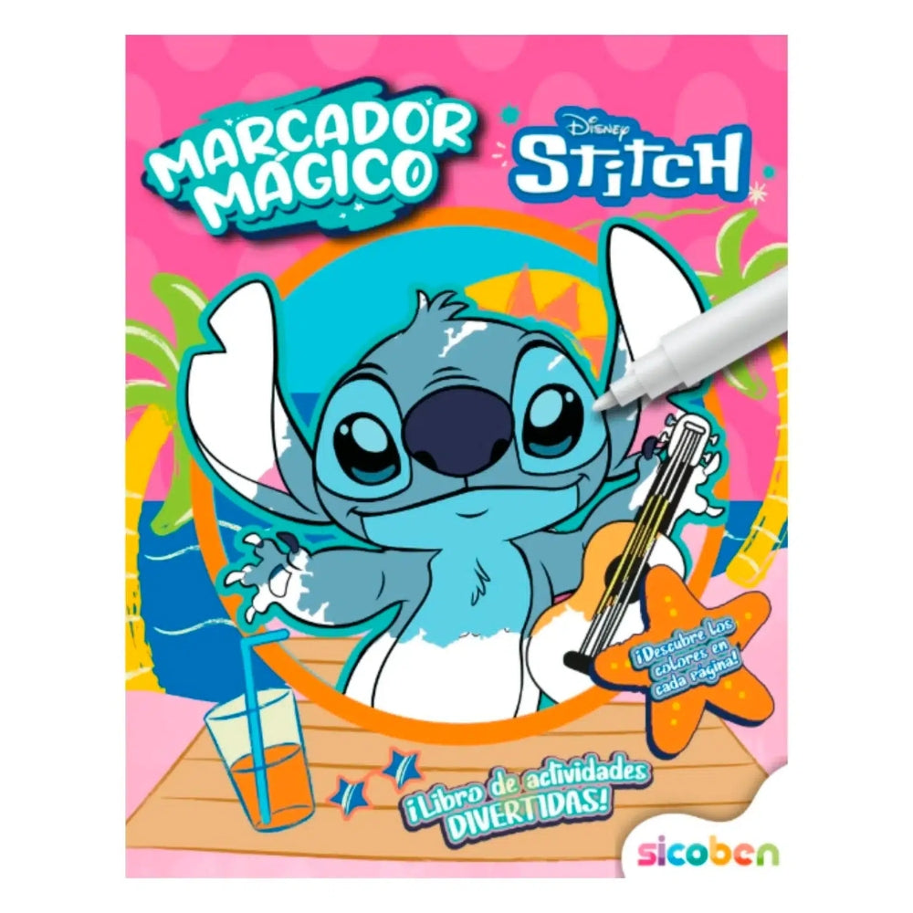 Set de Actividades 4 en 1 Sicoben Disney Stitch