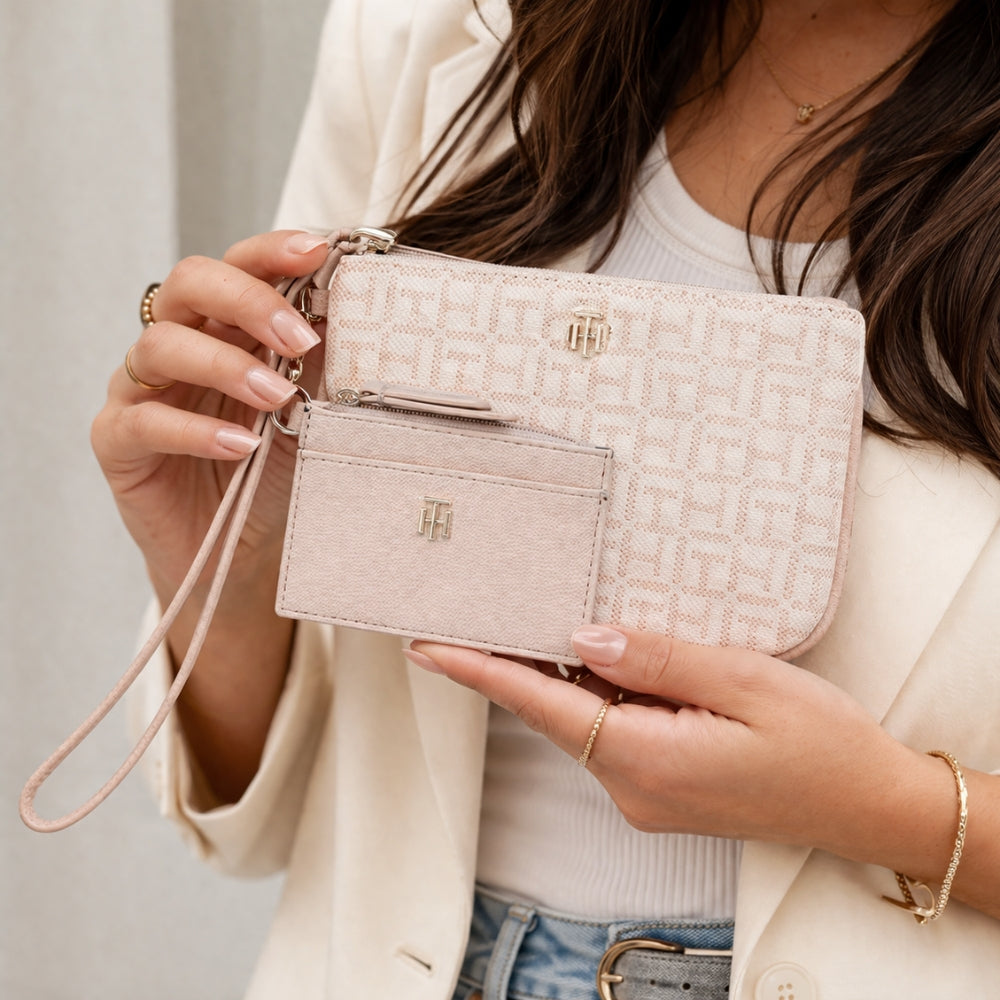 Tommy Hilfiger Cartera De Mano Monogram Blush