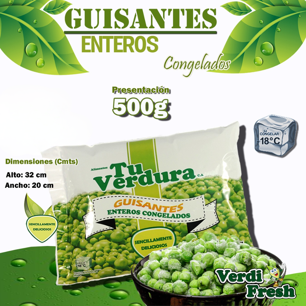 Verdi Fresh Guisante Congelado 500gr