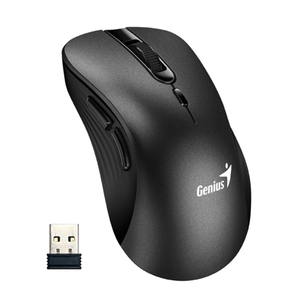 Genius Mouse Inalámbrico Ergo 8100S 1600 DPI Color Negro