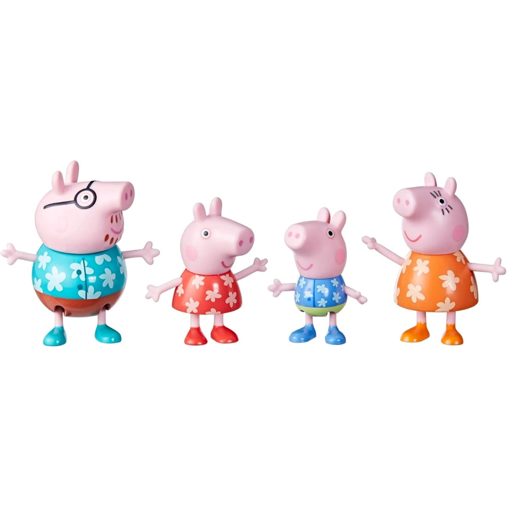 Hasbro Peppa's Family Peppa Y Su Familia Havaianas 4Pzs 3+