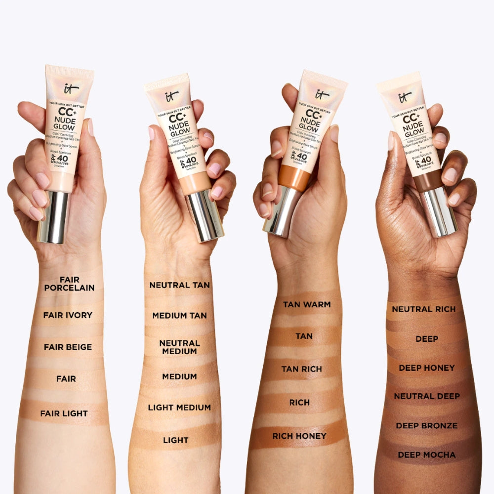 It Cosmetics CC+ Nude Glow Spf 40 Light 32ml