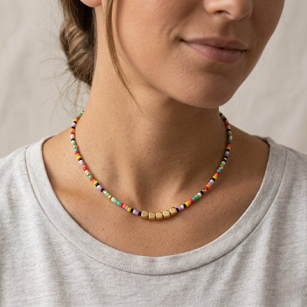 H&Co Collar Mostacilla Multicolor
