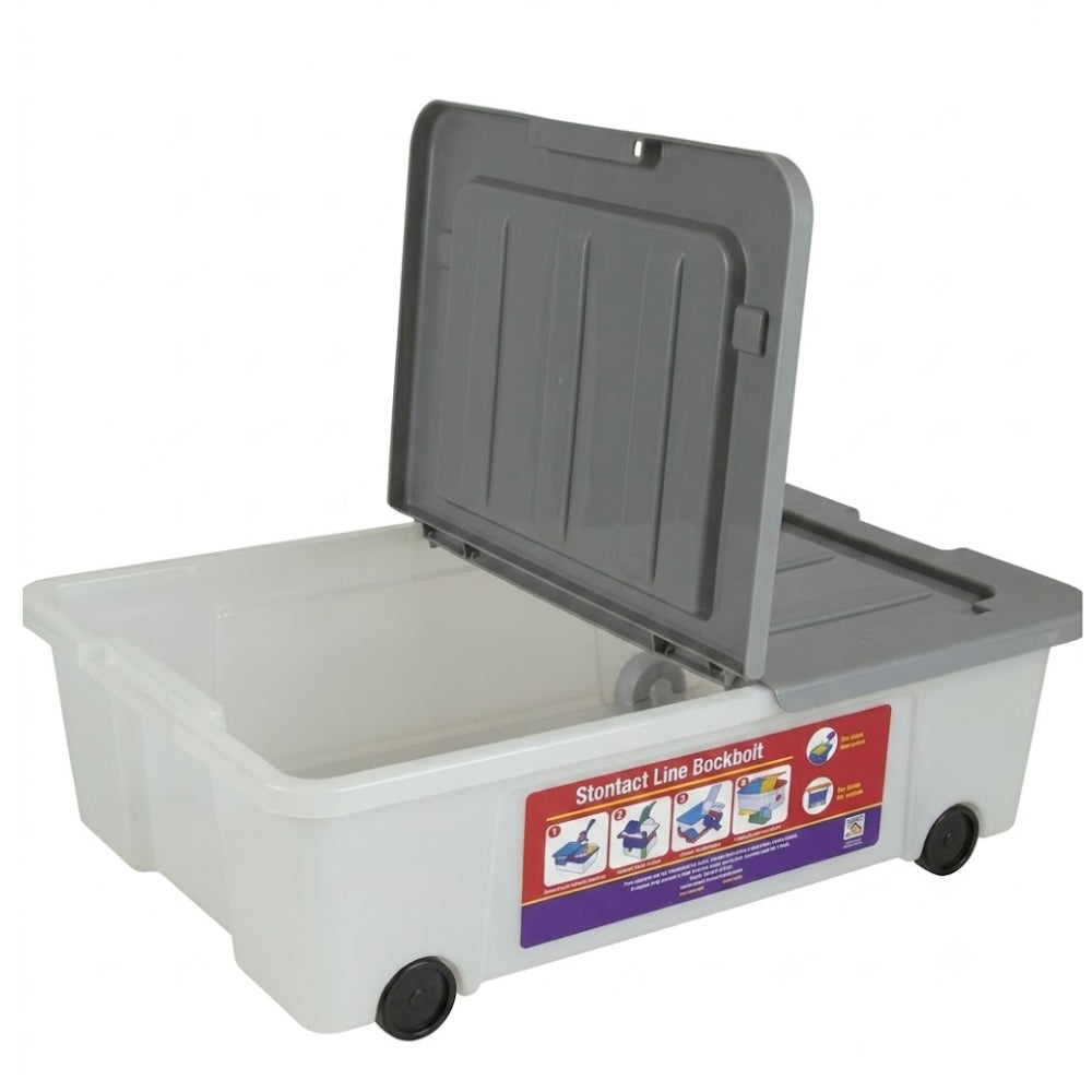 Alfa Hogar Caja Organizadora Con Ruedas 25Lt