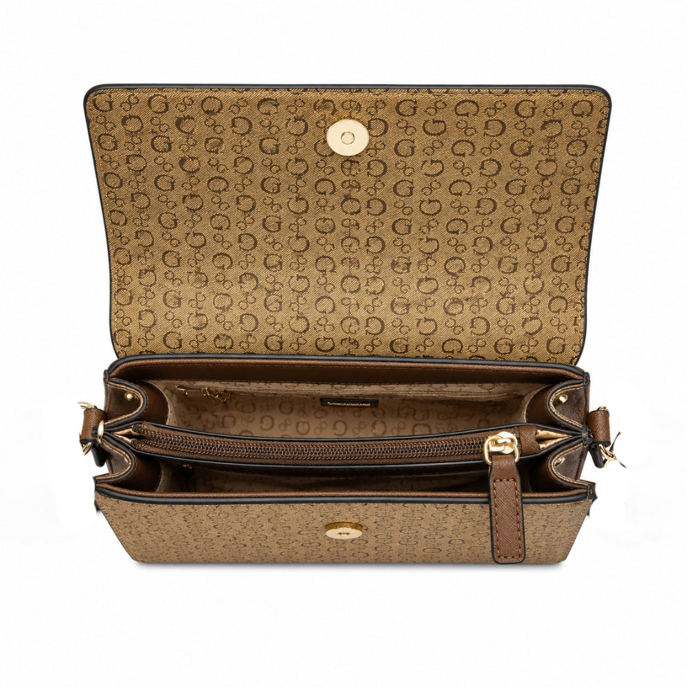 Guess Cartera Crossbody Mini Cocoa
