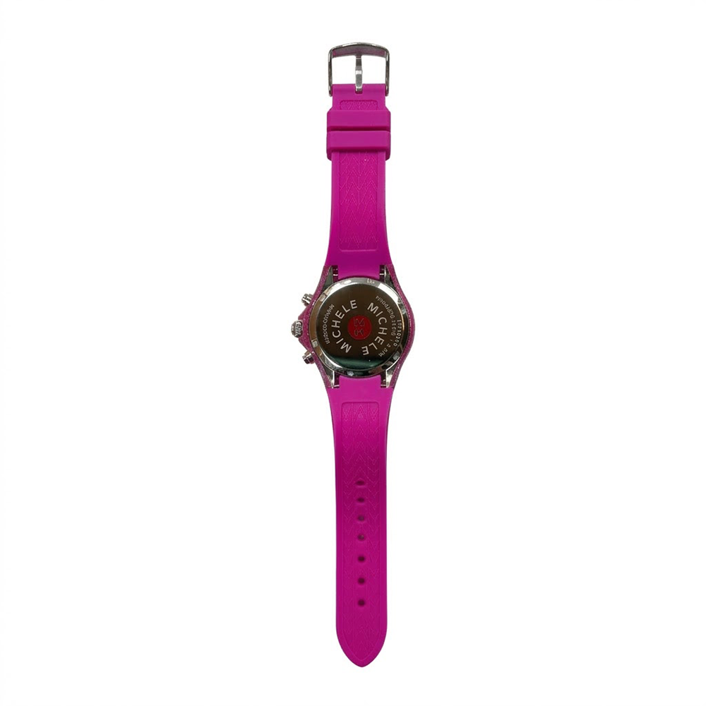 Michelle Reloj Tahitian Jelly Para Damas Fucsia