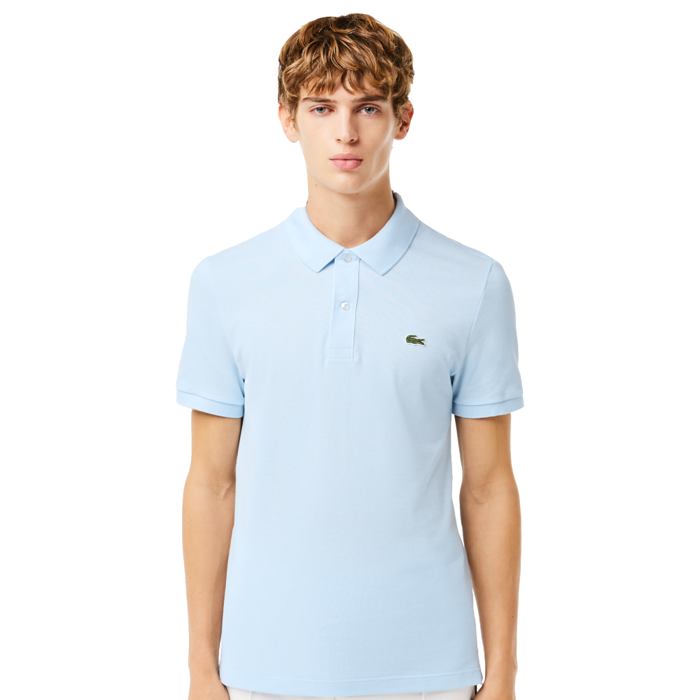 Lacoste Chemise Azul Claro Para Caballero