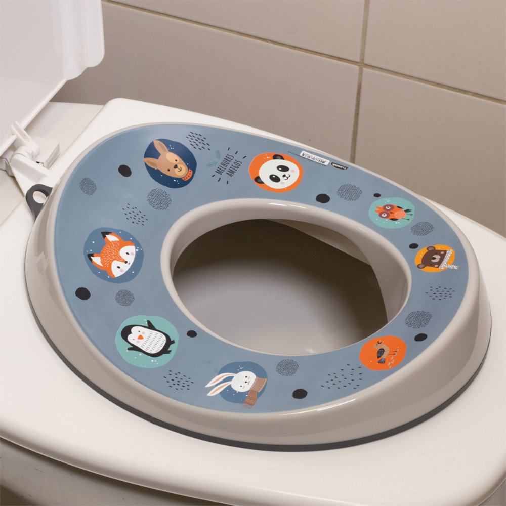 Alfa Hogar Plasutil Adaptador De Poceta Para Niños Color Azul