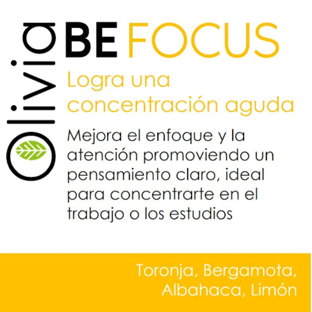 Olivia Essential Oil Mist Be Focus 120ml