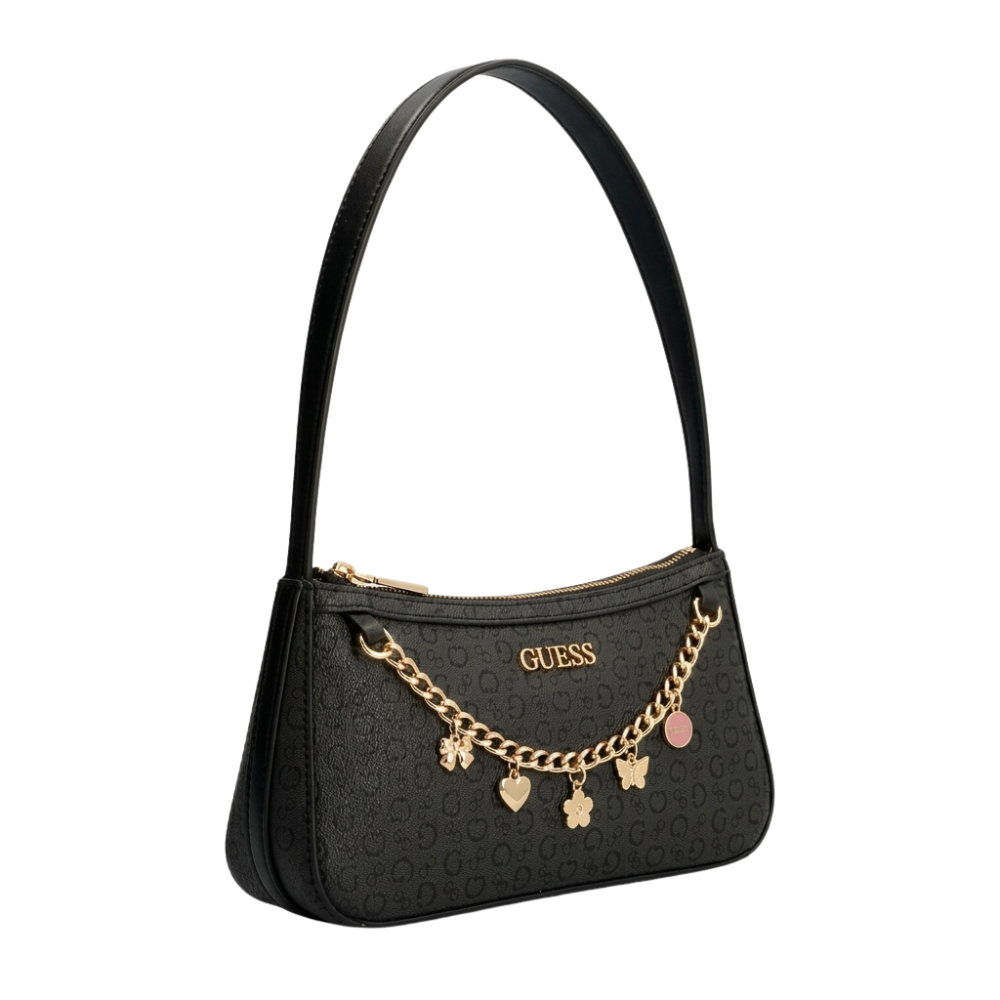 Guess Cartera Tasha Mini Coal