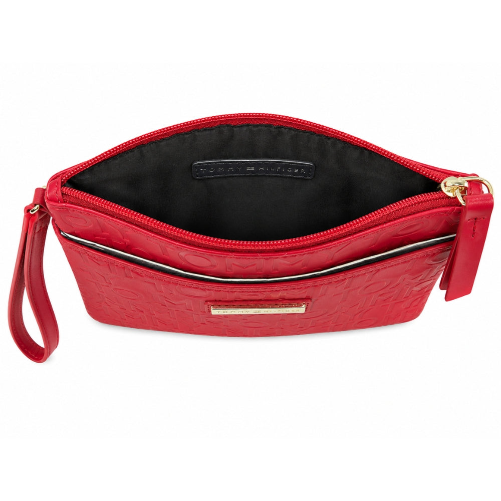 Tommy Hilfiger Cartera De Mano Monogram Red