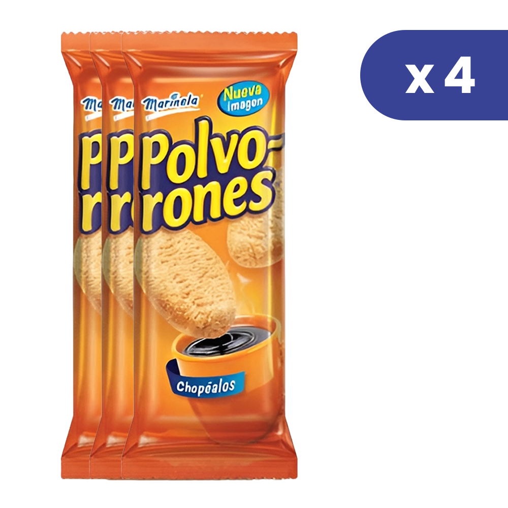 Galletas Polvorones 300gr 4Und