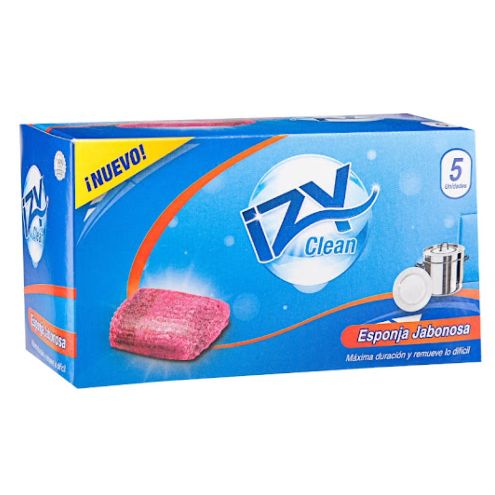Izy Clean Esponja Jabonosa 5Und