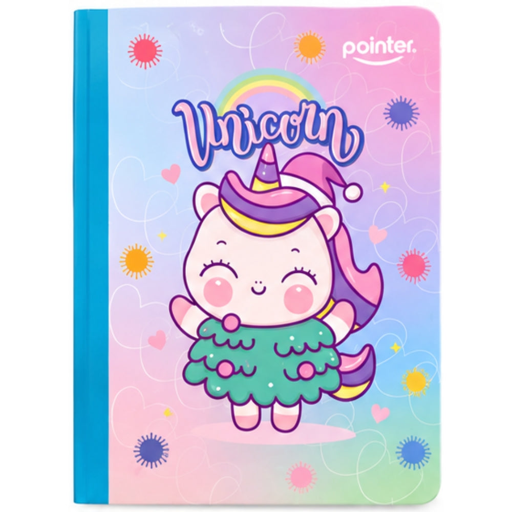 Pointer Libreta Empastada 1 Linea Niñas 100 hojas Opciones Varias