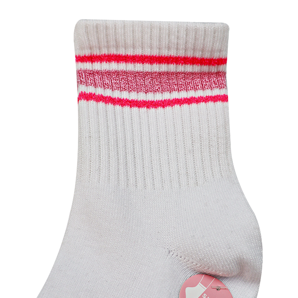Juiciy Couture Medias Mix 5-Pack White & Pink