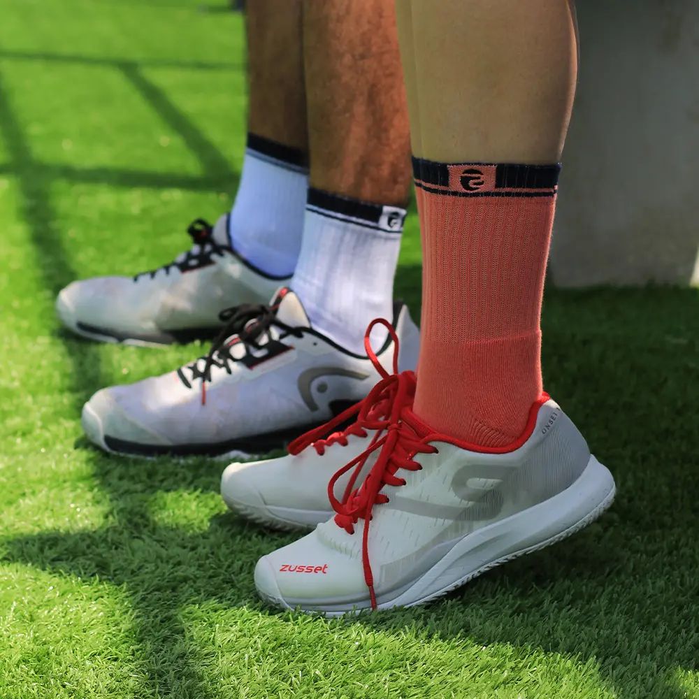 Zusset Medias Zet Para Padel Coral/Navy 1 Par