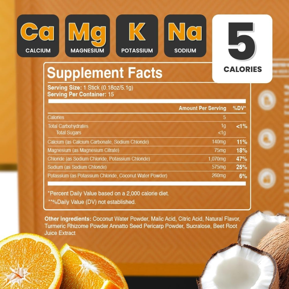 Vida Fit Hidroshot Naranja Electrolitos Sobres de 5gr x 10 Unid