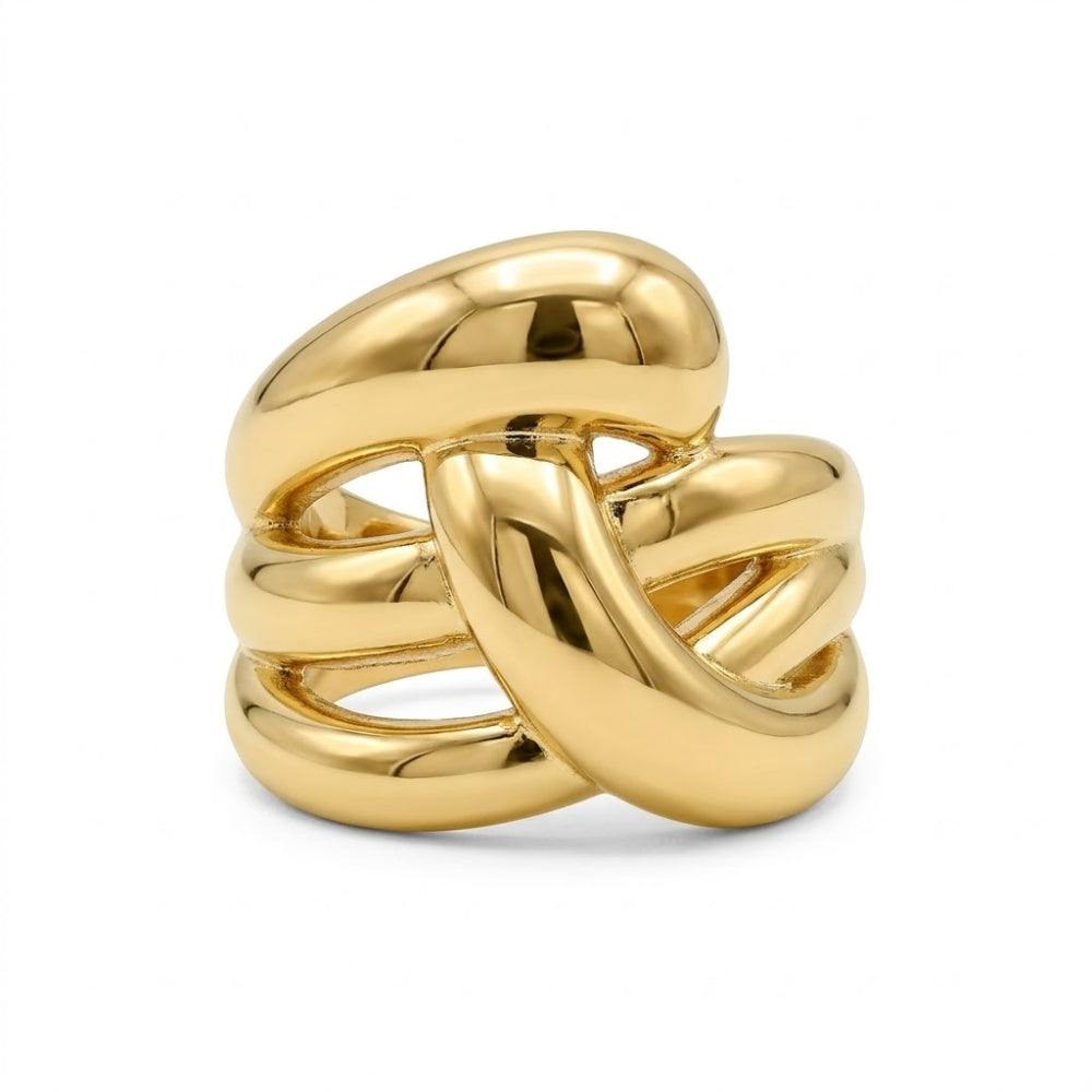 H&Co Anillo Ajustable Para Damas Knot