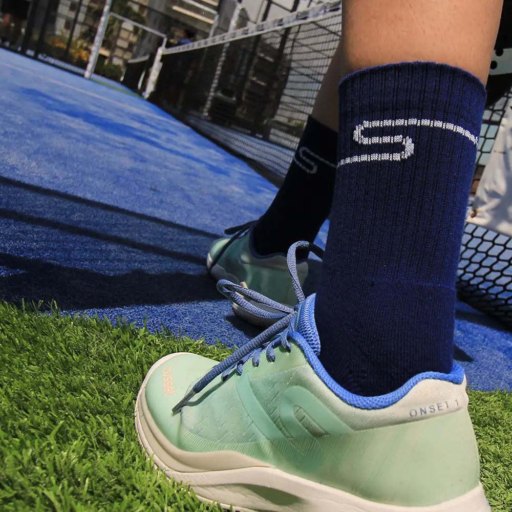 Zusset Medias Zet Para Padel Navy/Blanco 1 Par