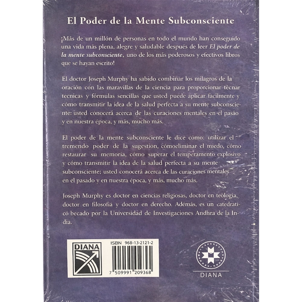 Dr. Joseph Murphy "El Poder De La Mente Subconsciente" La Llave Maestra Para La Felicidad Y La Curación