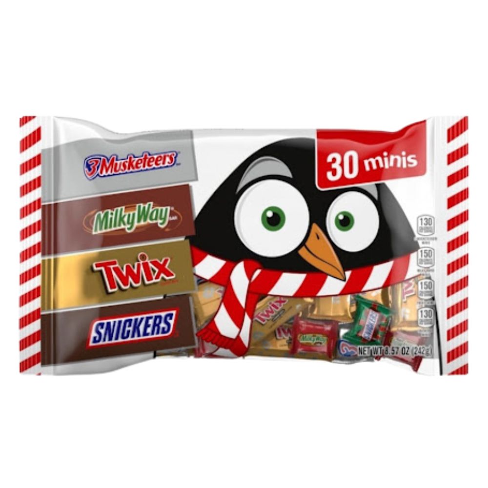 Chocolate Mars Mini Surtido Motivo Navidad 30 und 242gr