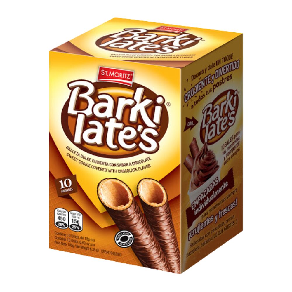 St. Moritz Chocolates Barki Lates 10 Und x 18gr