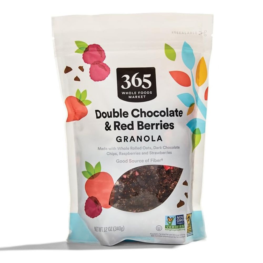 365 Whole Foods Double Chocolate & Red Berries Granola 340gr