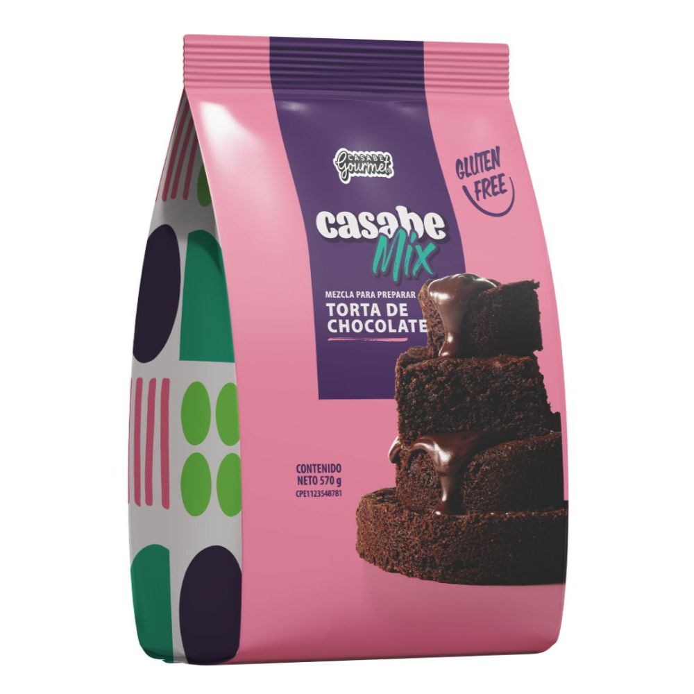 Casabe Gourmet Casabe Mix Torta de Chocolate Mezcla 570g