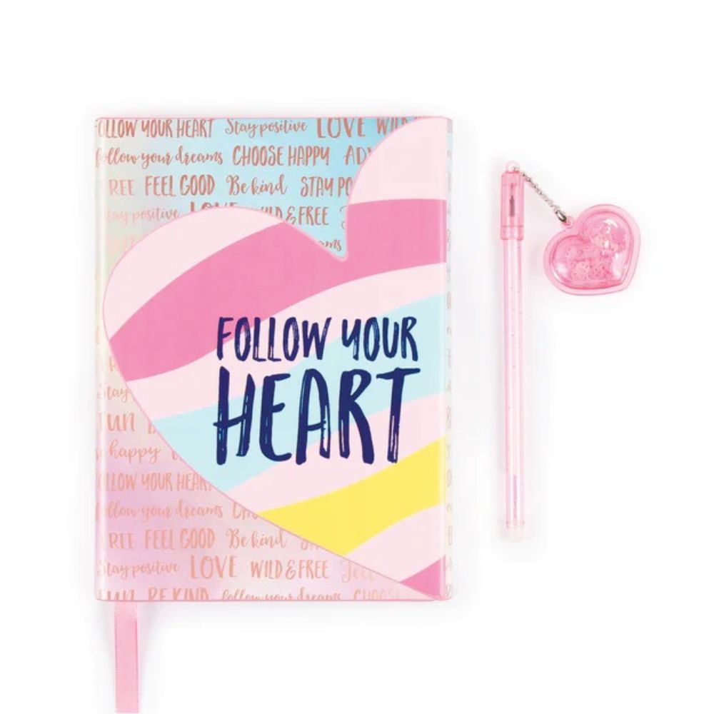 3C4G Diario Y Boligrafo Sigue Tu Corazón 8+