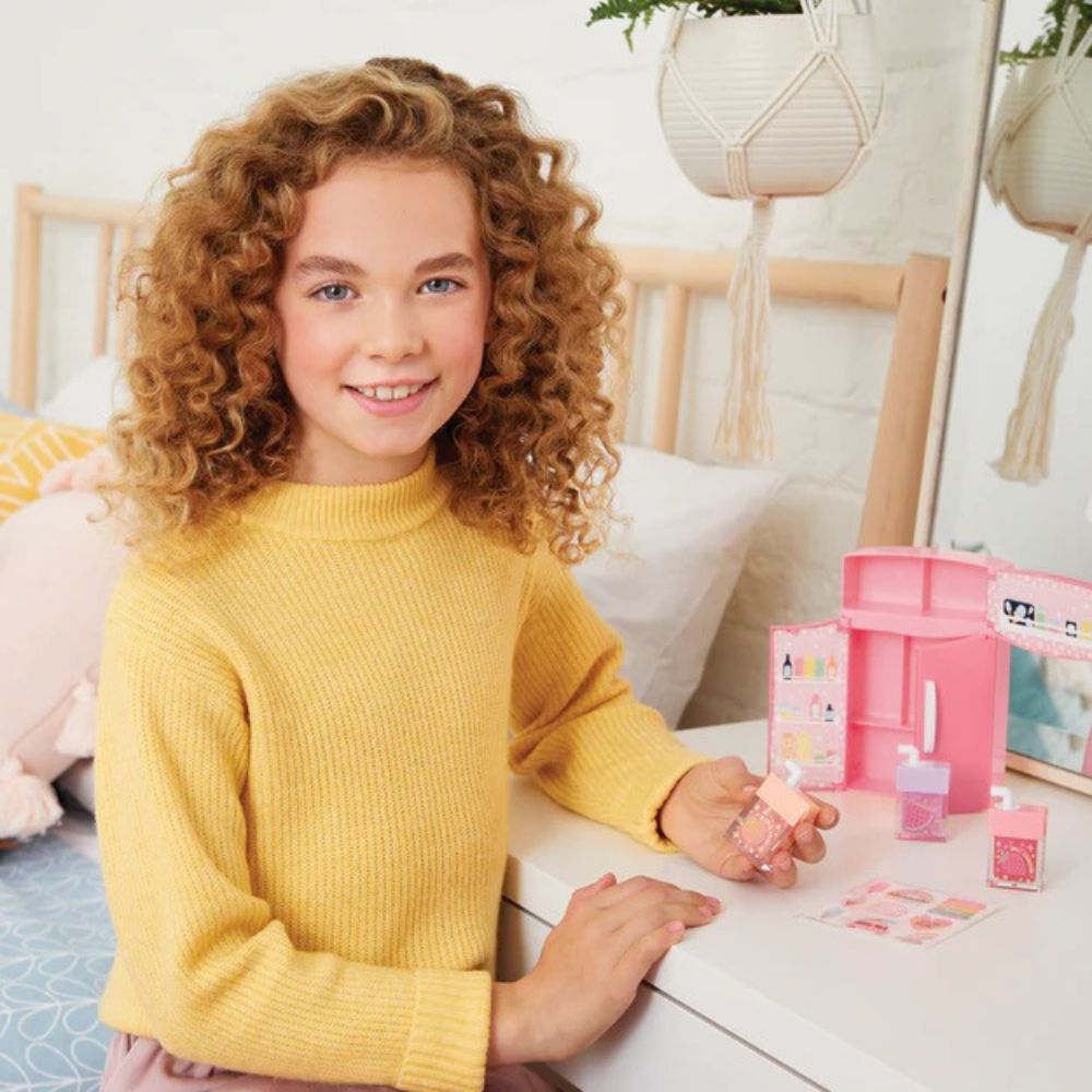3C4G Juego De Brillos De Labios Mini Fridge 8+ 5Pzs