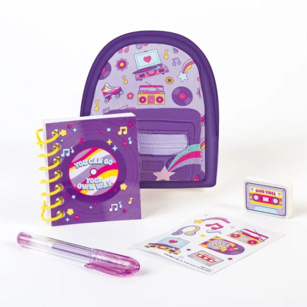 3C4G Mini Backpack Retro Gamer Morado 8+ 5Pzs