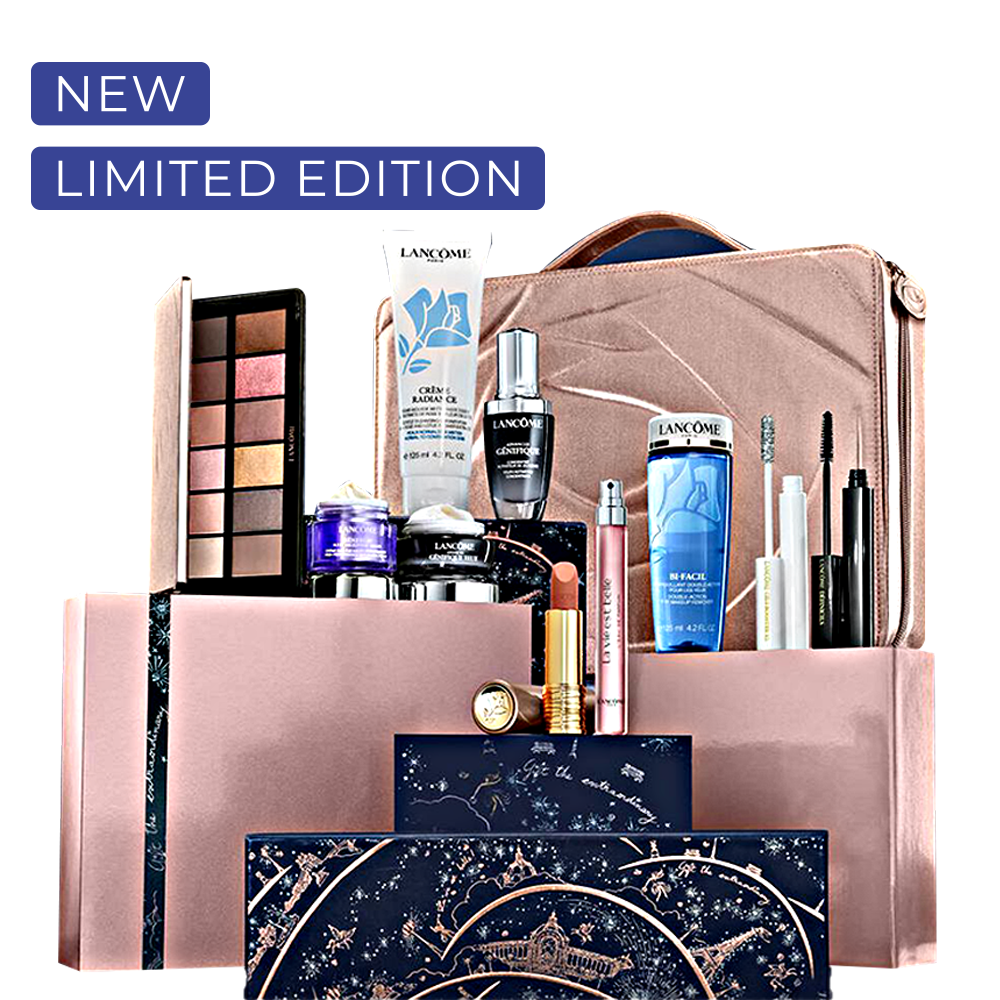 Lancome 2024 Holiday Beauty Box Featuring 11 Products!