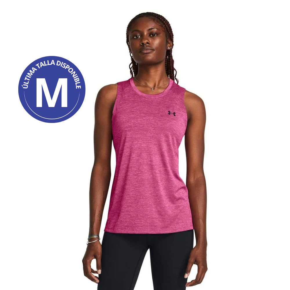 Under Armour Franela Sin Mangas Tech Tank Twist Talla M para Dama