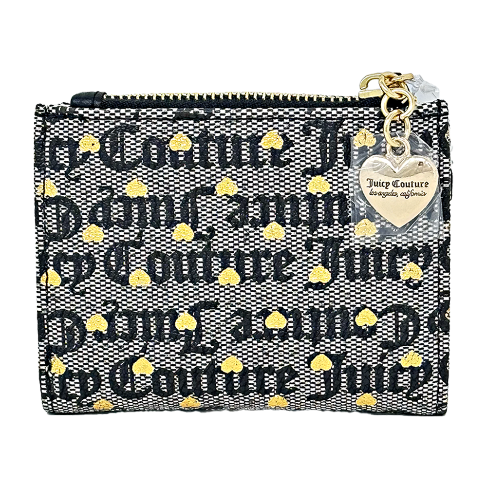 Juicy Couture Poker Face Bifold With Pullout Card Case